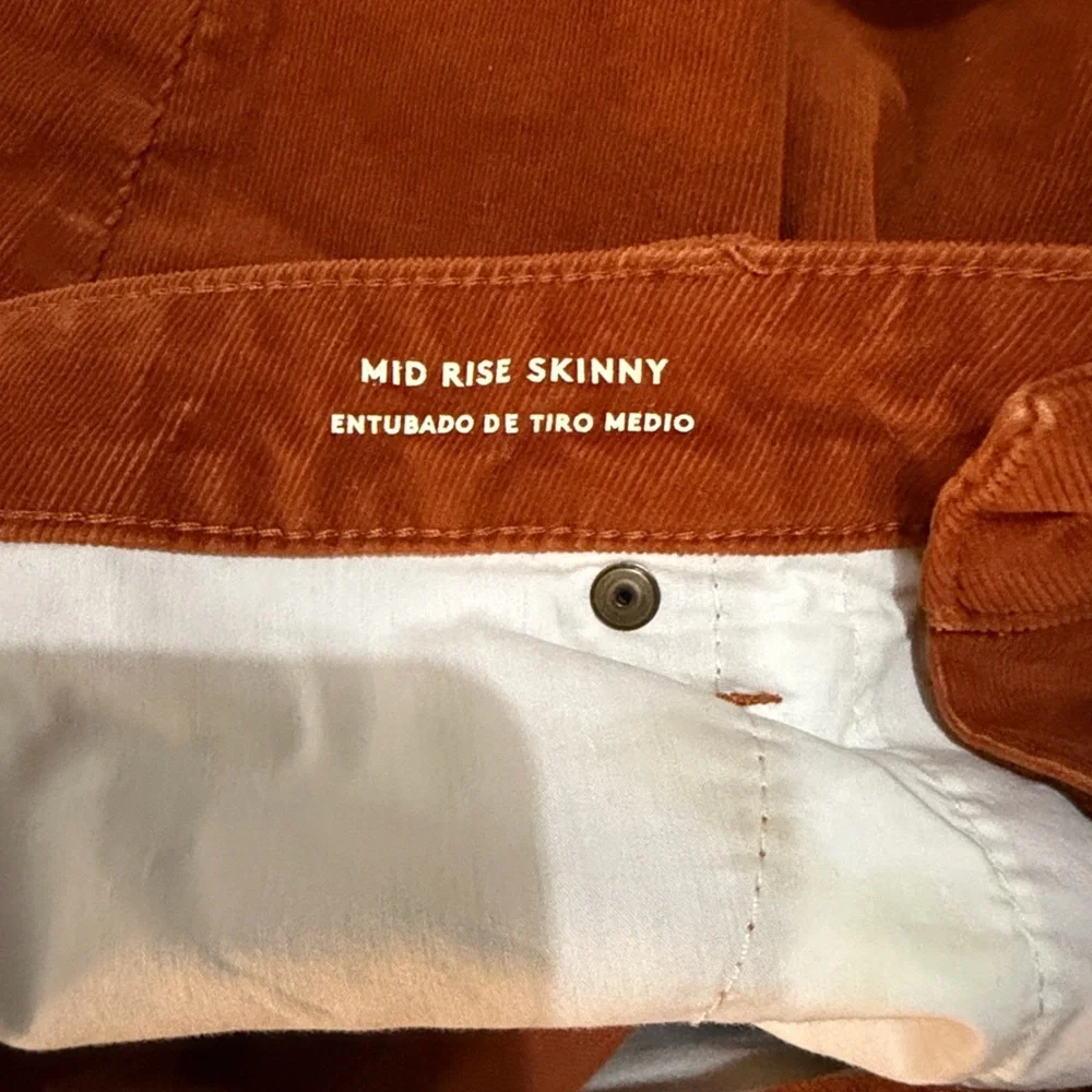 Universal Thread Women's Corduroy Pants - Burnt Orange - Picture 4 of 5